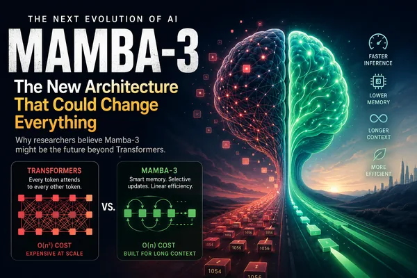 Mamba-3 AI architecture gains researcher attention for efficiency