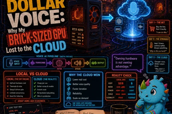 Cloud AI Services Remain Costly Despite Local GPU Power