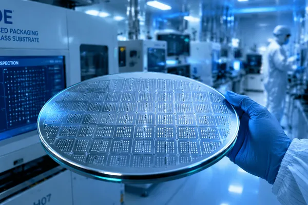 BOE samples advanced glass-based chip packaging substrates