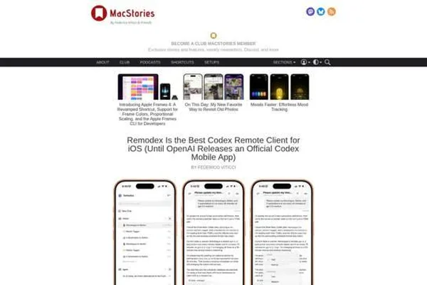 Developer builds iOS agent interfaces for OpenAI's Codex