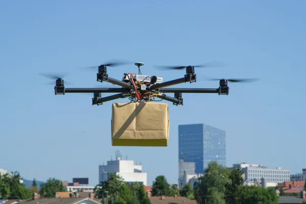 Rival drone delivery firms launch autonomous air traffic control system