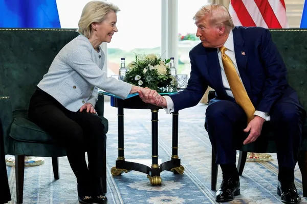 Trump threatens EU with higher tariffs if trade deal not ratified by July 4