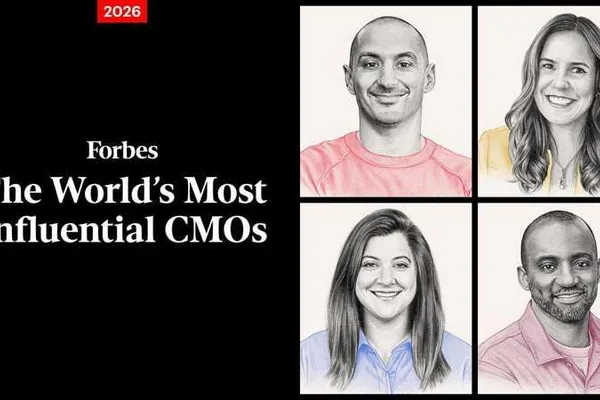 Forbes names World's Most Influential CMOs for 2026