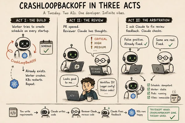 Author watches AIs debate code in satirical debugging tale