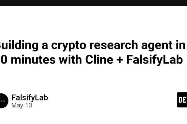 FalsifyLab releases Alpha MCP for AI-driven crypto research