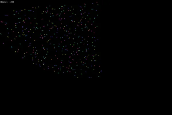 Qwen3.6 35b model impresses with fast particle system code generation