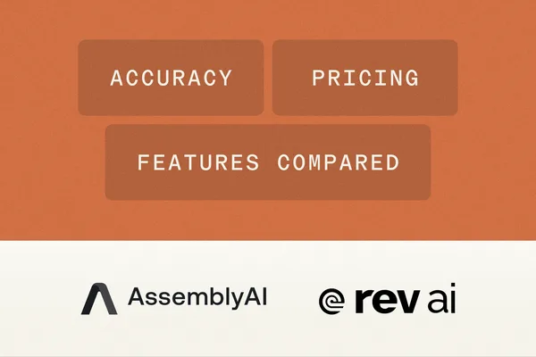 AssemblyAI vs. Rev AI: AI-first vs. Human Transcription Focus