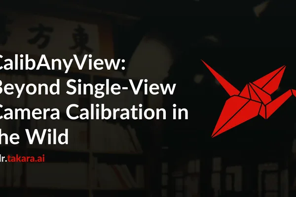 CalibAnyView improves camera calibration with multi-view geometric consistency