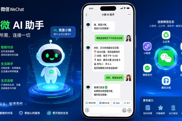 微信开始测试其AI助手小微