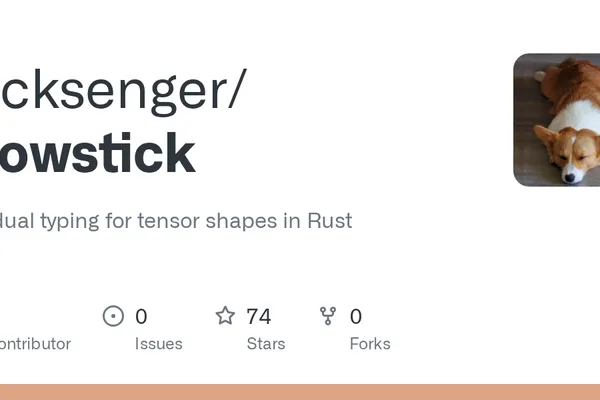 Glowstick crate adds type-level tensor shape checking to Rust