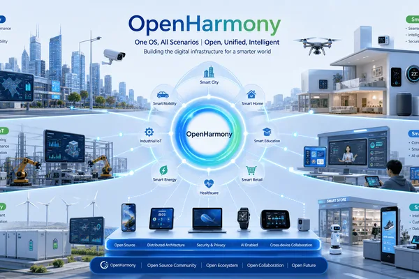 OpenHarmony OS sees 13,000+ contributors, 1.3B devices in 6 years