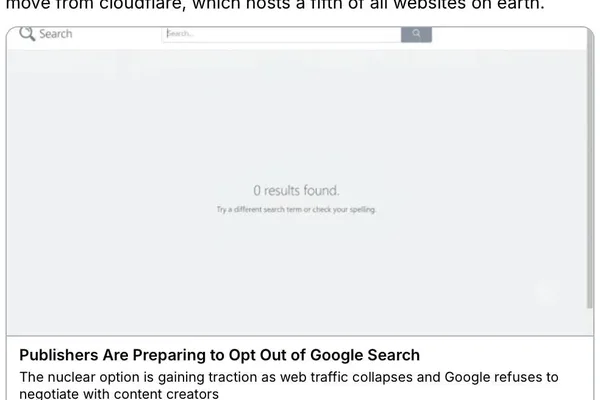 Cloudflare's move signals major web fragmentation milestone