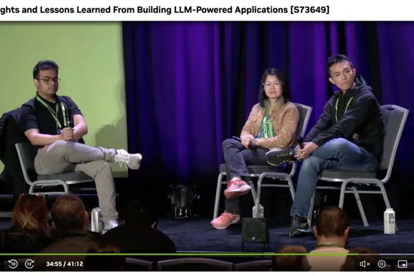 Eugene Yan discusses building LLM-powered applications at NVIDIA GTC 2025