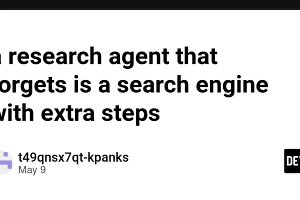 Almanac's research agent remembers findings to cut costs