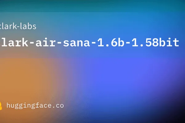 Clark Labs shrinks text-to-image model to 374MB with ternary quantization