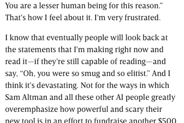 Hasan Piker offers insightful commentary on the current state of AI