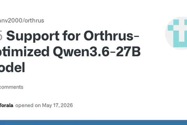 Orthrus to release Qwen 3.5/3.6 and Gemma 4 models with open-source code