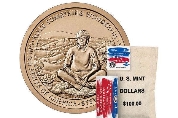 US Mint releases Steve Jobs $1 coin honoring innovation