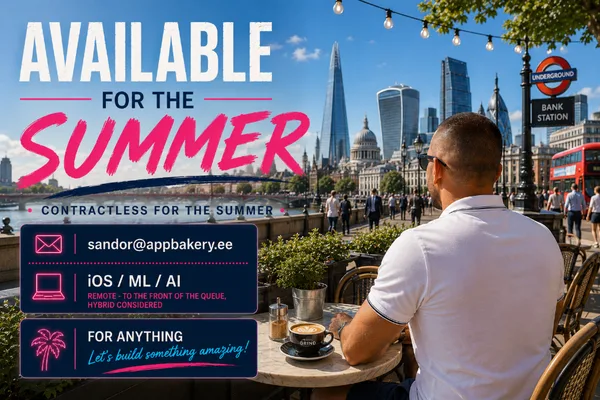 Senior iOS Developer with AI/LLM Skills Seeks Summer Role