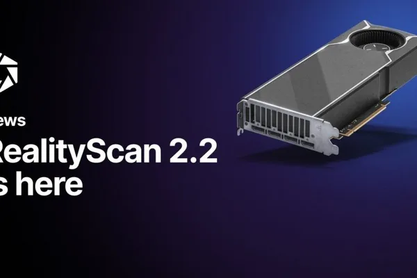 RealityScan 2.2 adds AMD GPU support, enabling mixed NVIDIA/AMD environments