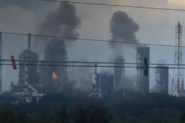 Ukraine's $55K plywood drone strikes Russian refinery 2,500km away