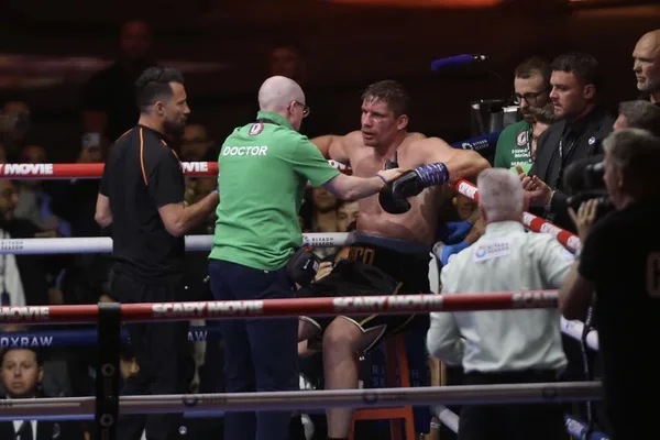 Usyk's win over Verhoeven faces protest over controversial stoppage