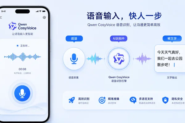 Alibaba's Qwen launches AI-powered CosyVoice input method