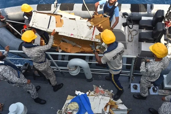 K2 Airways cargo plane wreckage found off Pakistan coast; search for 5 crew continues