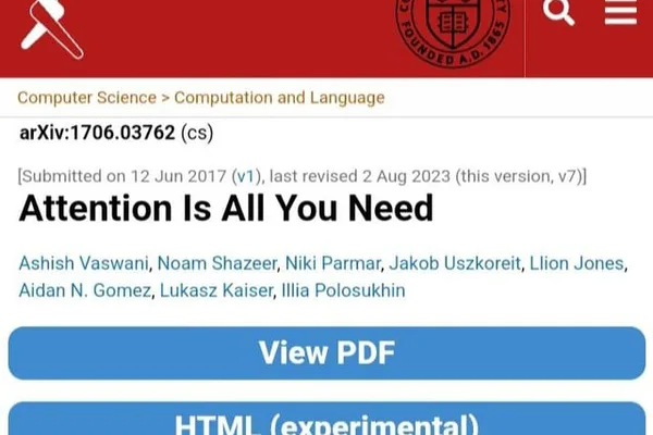 Seminal 'Attention Is All You Need' paper turns 9, fueling AI advancements