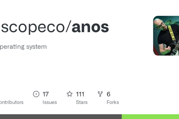 Anos hobby OS microkernel adds multitasking and user mode support