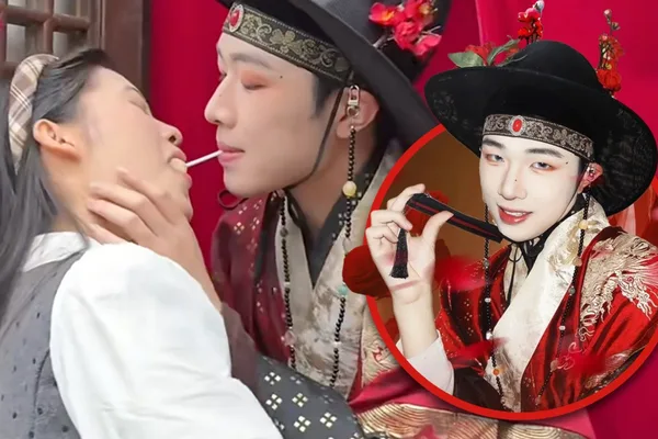 China entertainer's 'lollipop kiss' at scenic spot sparks moral debate