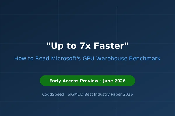 Microsoft Fabric 数据仓库通过 GPU 加速实现 7 倍速度提升
