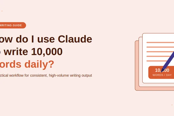 Guide Explains How to Use Claude for High-Volume Daily Content Creation