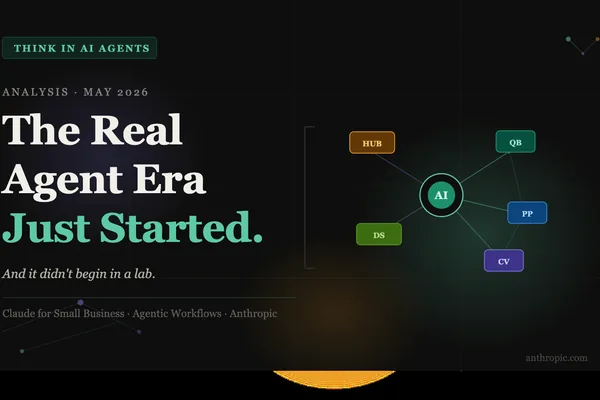 Anthropic launches Claude for Small Business, marking AI agent era