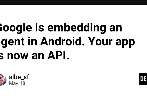 Google 将 Gemini AI 代理嵌入 Android OS