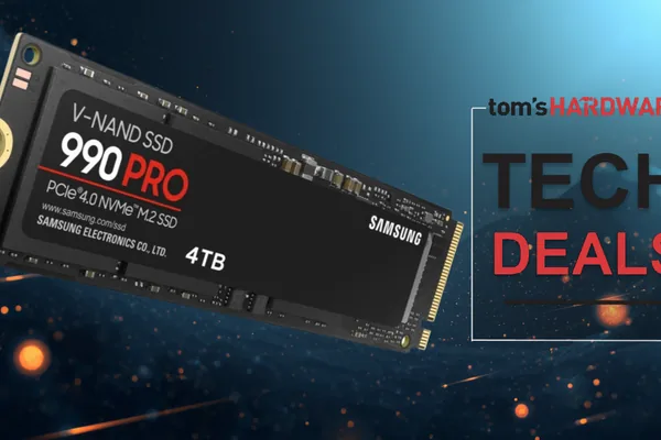 Samsung 990 Pro 2TB SSD Sees Major Price Drop to $389.99