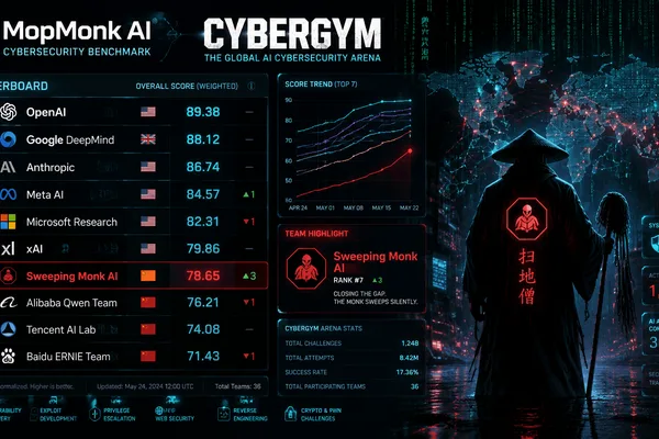 Chinese AI Team MopMonk Ranks Top 7 on Cyber Security Benchmark