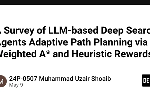 AI agents leverage LLMs for deep search and improved path planning