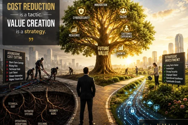 IT cost reduction often destroys long-term business value, experts warn