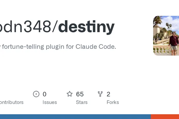 Claude Code plugin offers deterministic fortune-telling based on birth data
