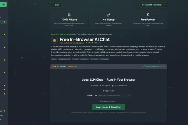 Arena AI、Ollama及浏览器选项推动本地和私有AI模型访问增长