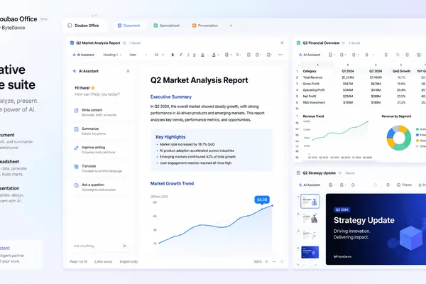 ByteDance's Doubao AI Suite Challenges WPS Office Dominance