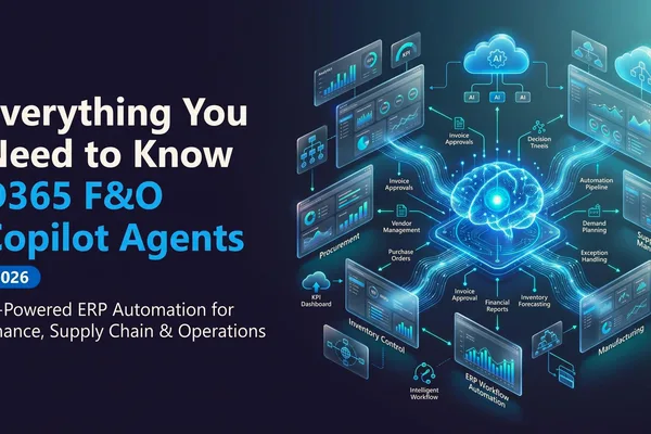 Microsoft Dynamics 365 F&O Copilot Agents Automate ERP Workflows