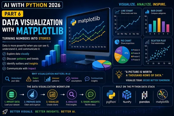 Learn AI Data Visualization with Python and Matplotlib