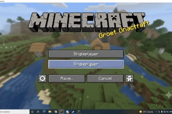 Gemini Omni Flash AI plays Minecraft, demonstrating complex interaction