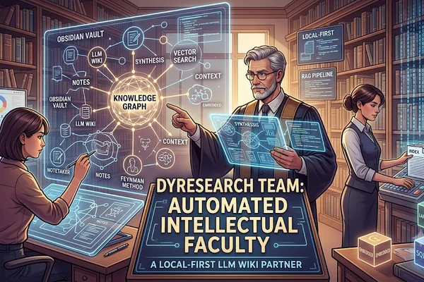 Author builds personal LLM Wiki for AI research organization