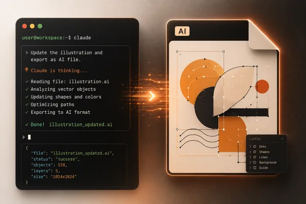 探索 AI 代理与 Adobe Illustrator 的集成