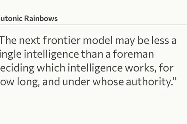 Anthropic Explores Post-Frontier Model Landscape
