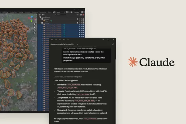 Anthropic's Claude integrates with Adobe, Blender; Adobe boosts AI tools