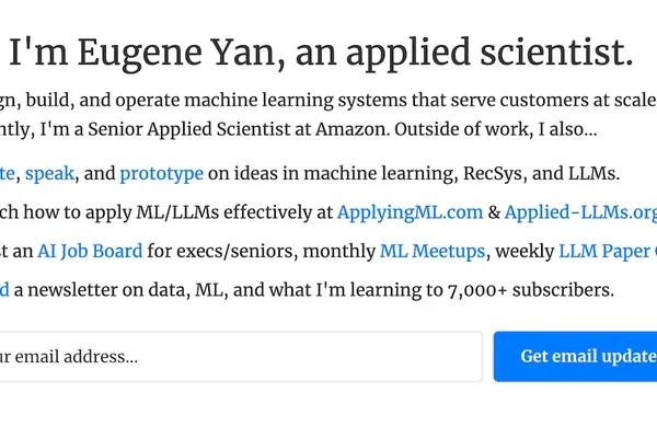 Eugene Yan builds reverse image search engine for product discovery